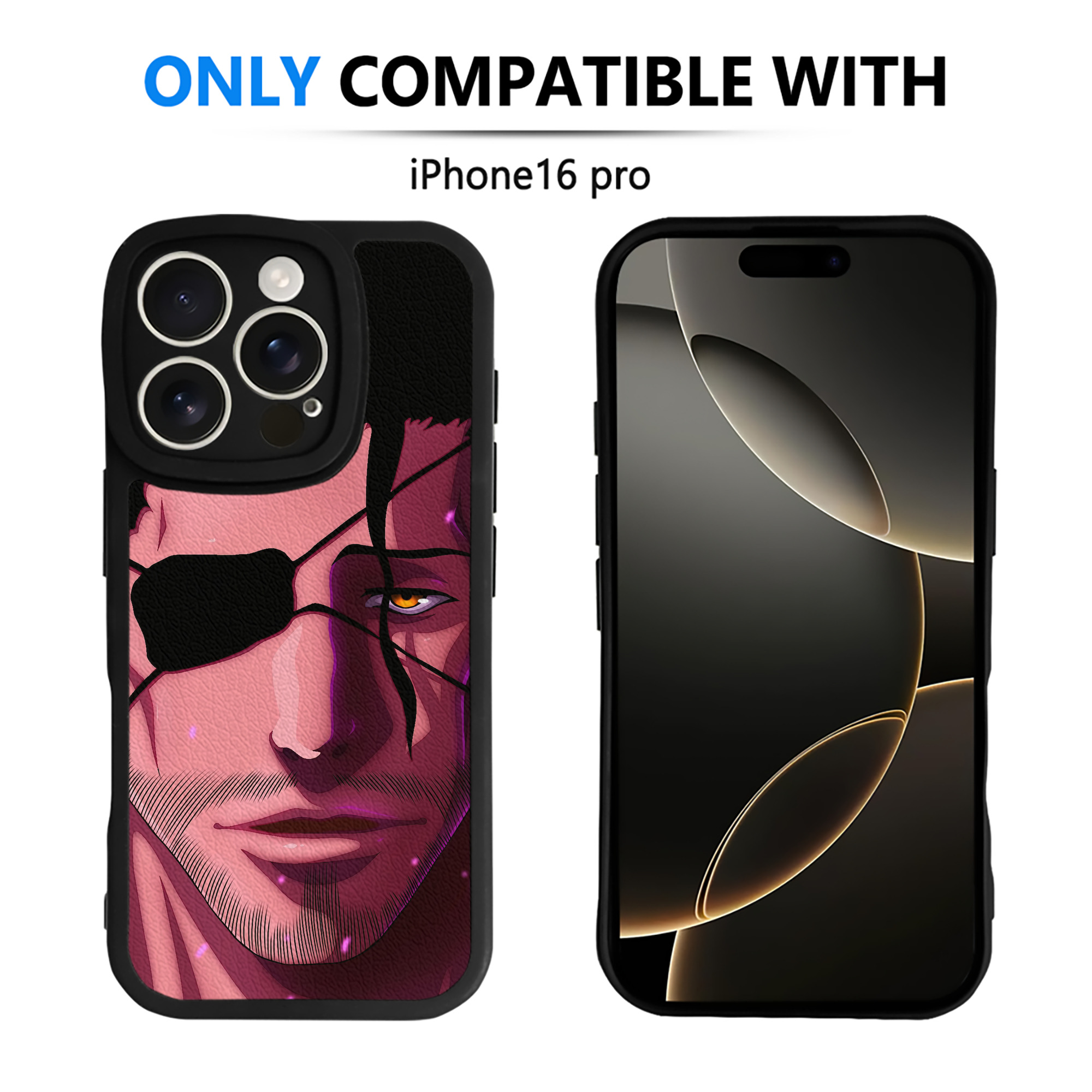 （画像用） ブリーチ BLEACH 【iPhone 16シリーズ対応】シリコンスマホケース（レザー調） 材質：シリコン